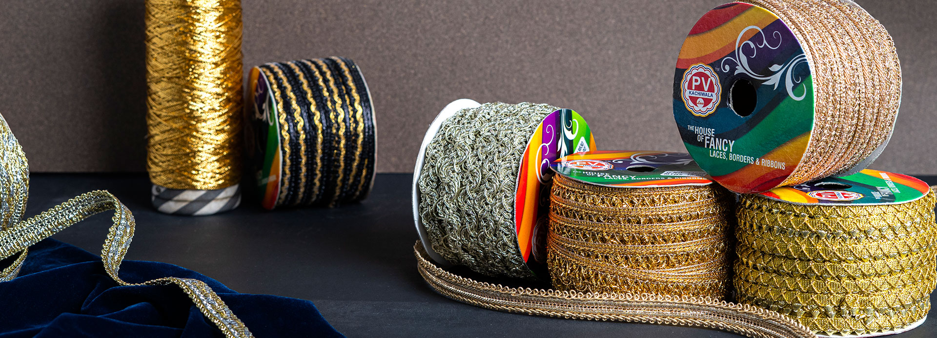 Crochet Trims (Gold)